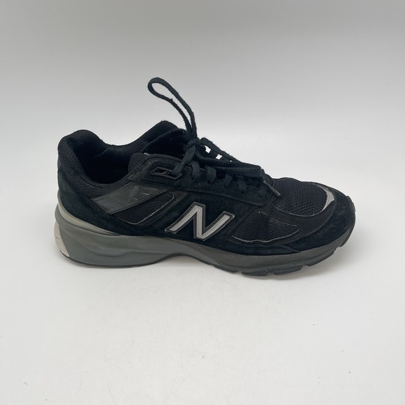 New Balance Sneakers Womens 9 B 990 V5 W990BK5 Black Casual Athletic Gym Shoes - Picture 7 of 12